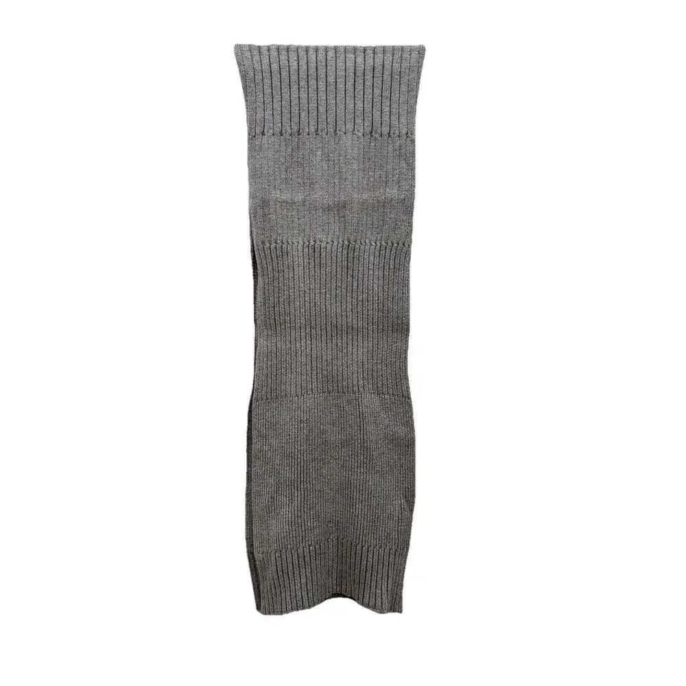 J. Lindeberg Women's Grey Cotton   Scarf Winter Comfy Cozy (55x10)‎